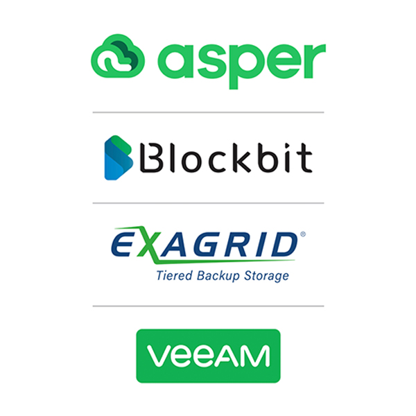 ASPER TI | BLOCKBIT | EXAGRID | VEEAM